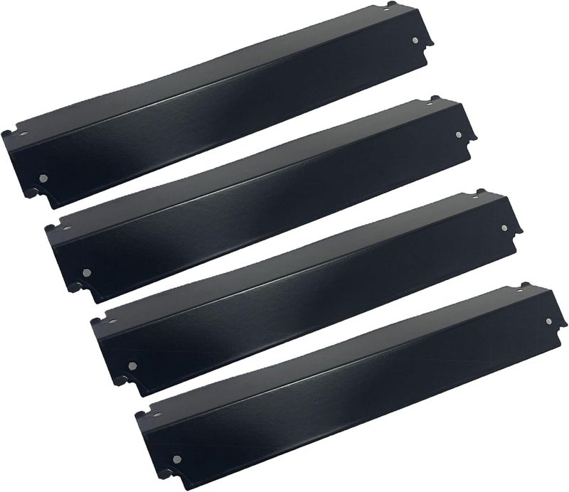 Direct store Parts DP125 (4-pack) Porcelain Steel Heat Shield/Heat Plates 16 "x 3 13/16" Replacement for Charbroil, fits for Thermos, fits for Kenmore Sears and other Gas Grill Models - Image 1